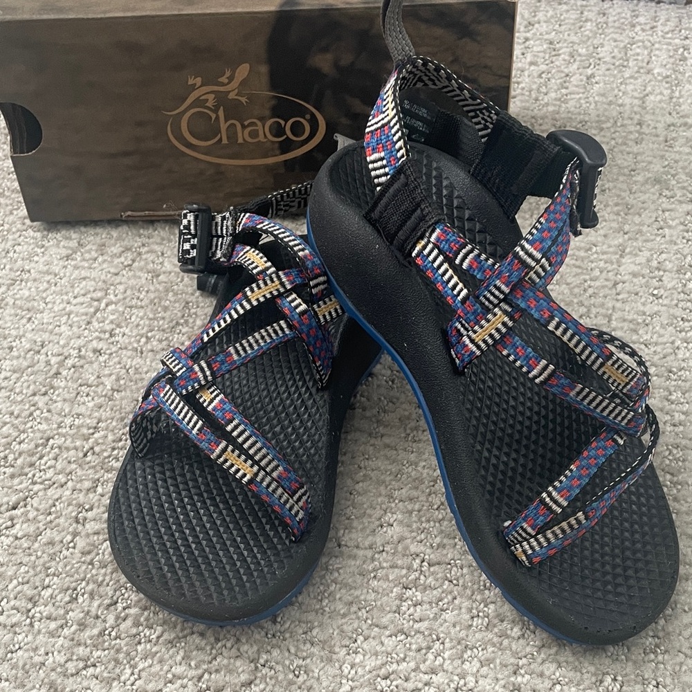 Chaco Kids ZX1 Ecotread Sandals in “Mantel Cerulean” (size 13)